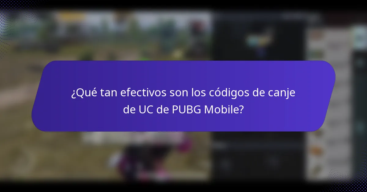 ¿Qué tan efectivos son los códigos de canje de UC de PUBG Mobile?